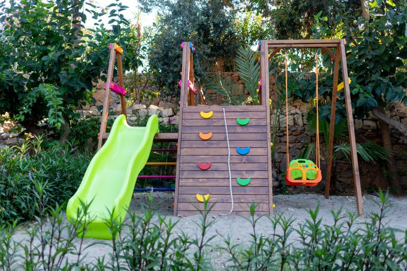 Wooden Swing Set Installation in Denver, CO